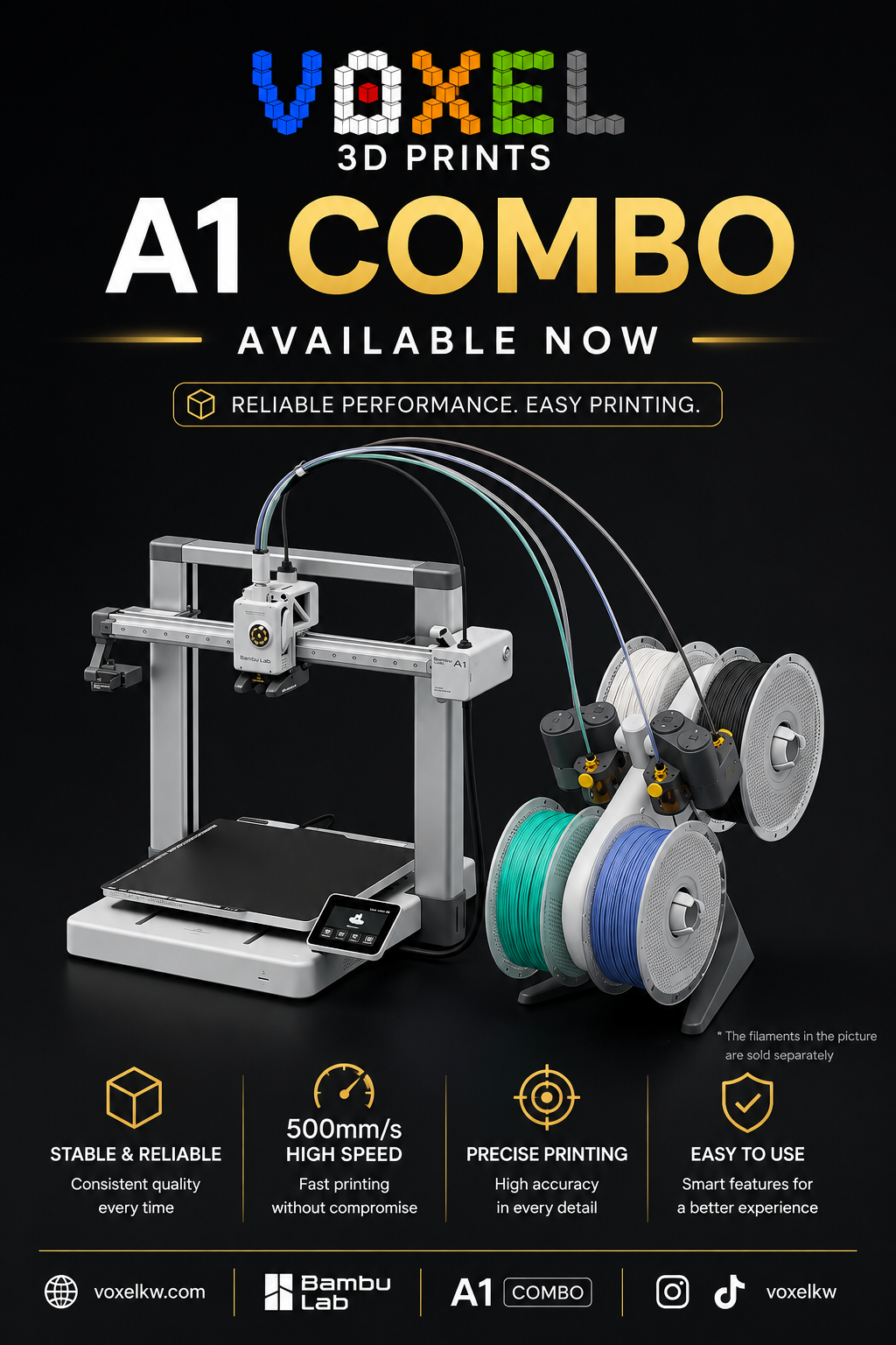 Bambu Lab A1 Combo